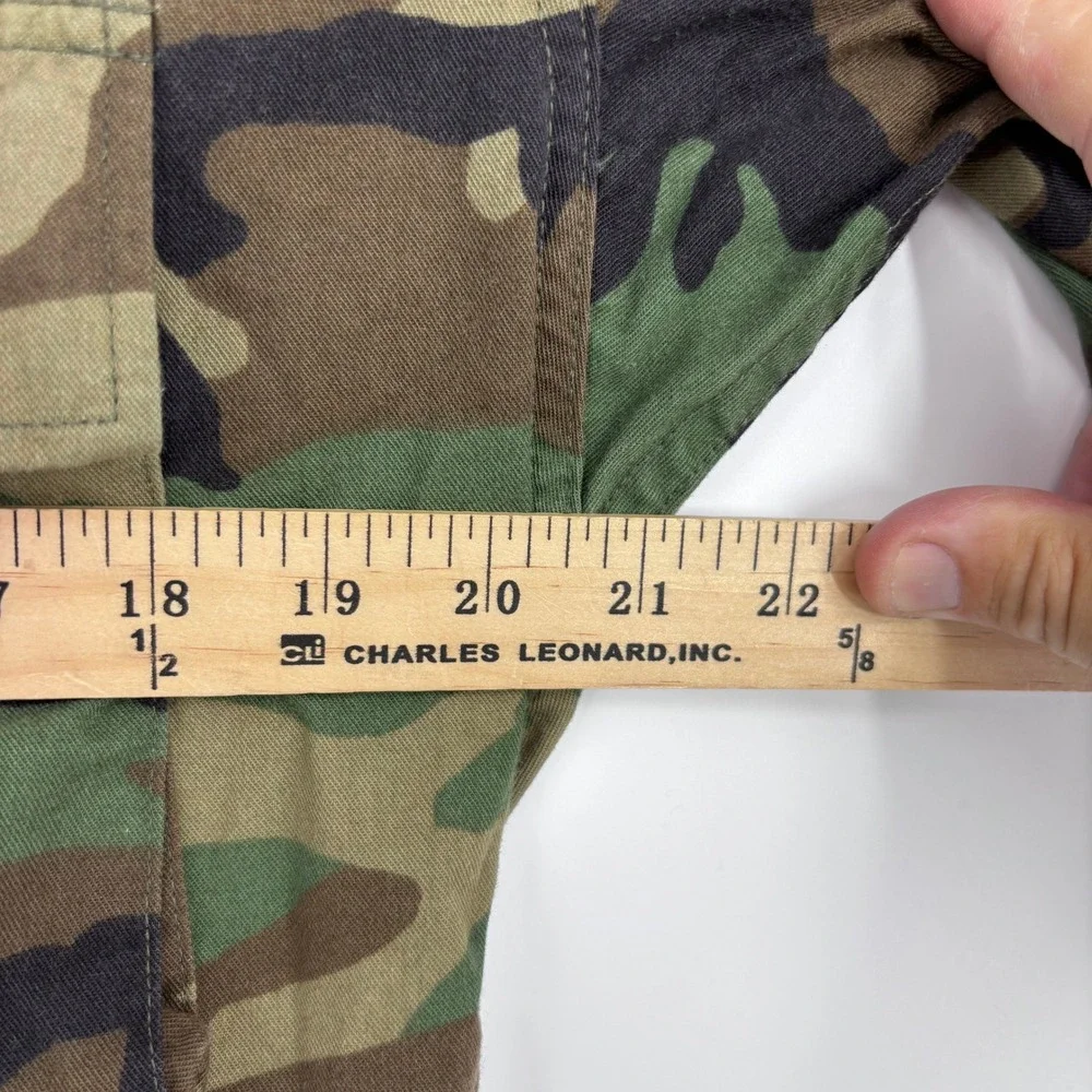 Vintage 80s US Army Woodland BDU Jacket Small Reg 1988 Military Cold War